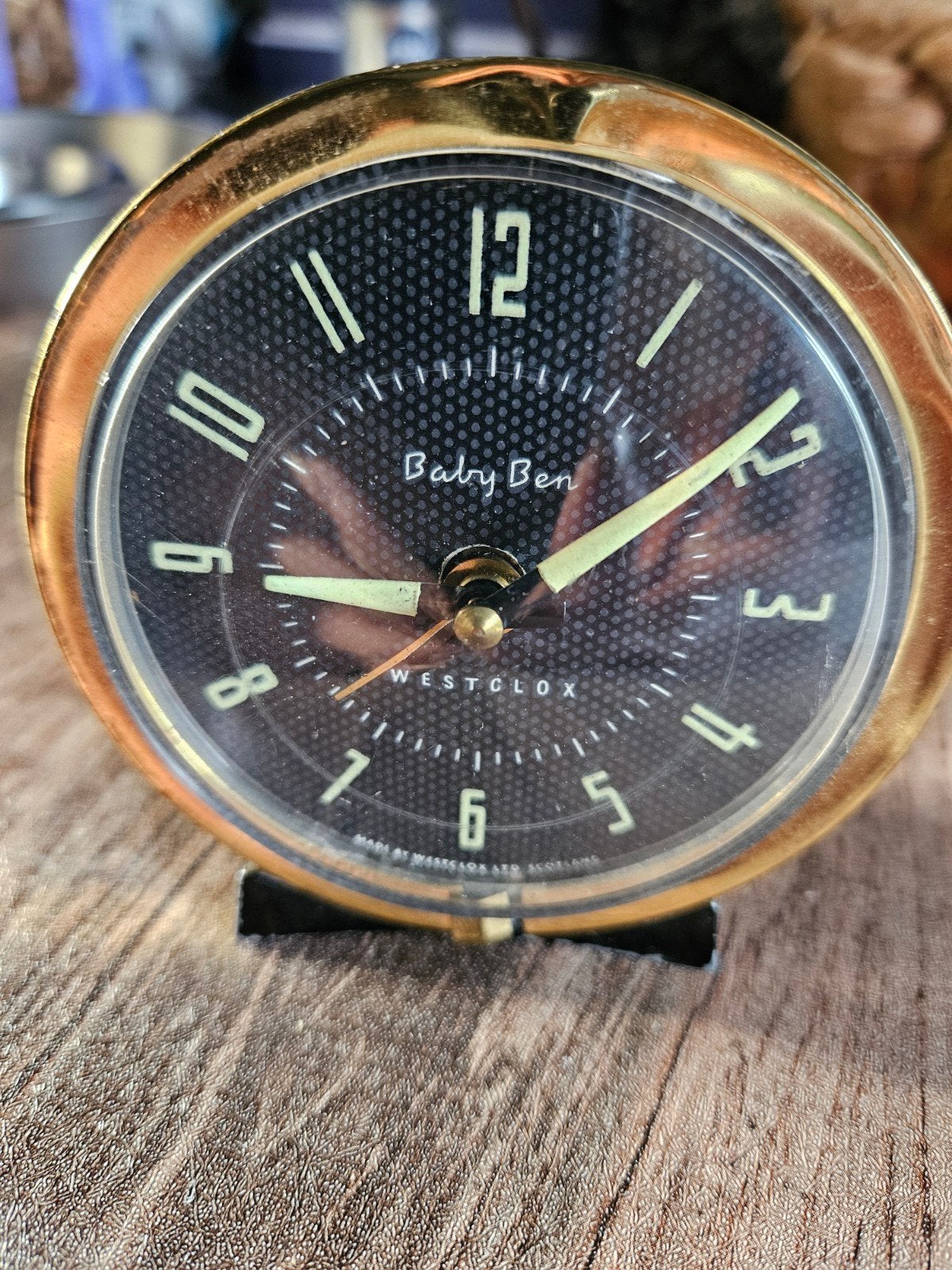 Vintage Westclox Baby Ben Wekker - Schotland, Ophalen of Verzenden