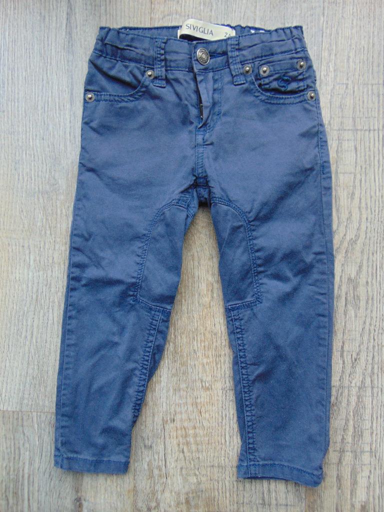 Siviglia lange broek blauw maat 92 broekje katoen, Broek, Meisje, Ophalen of Verzenden, Zo goed als nieuw