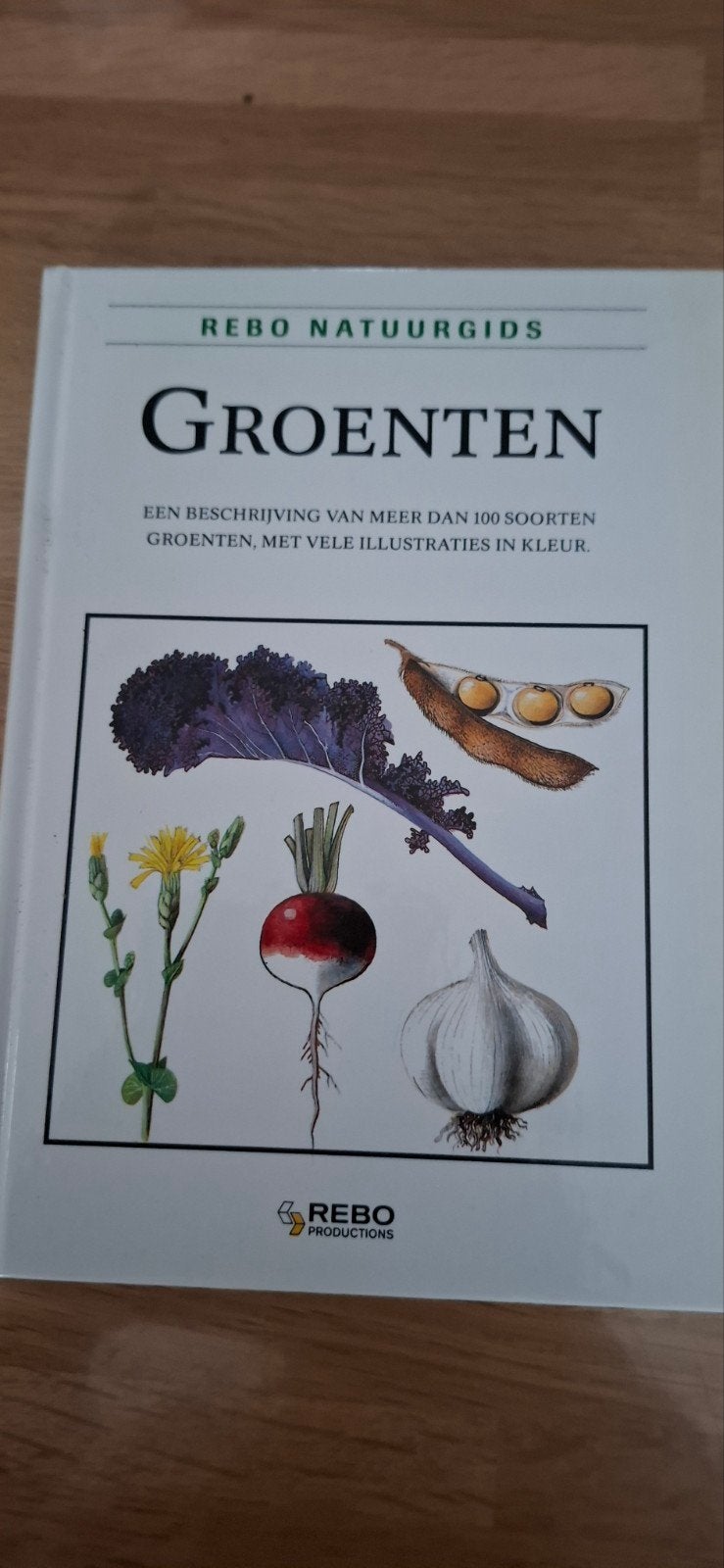 REBO Natuurgids Groenten - Meer dan 100 soorten, Ophalen of Verzenden