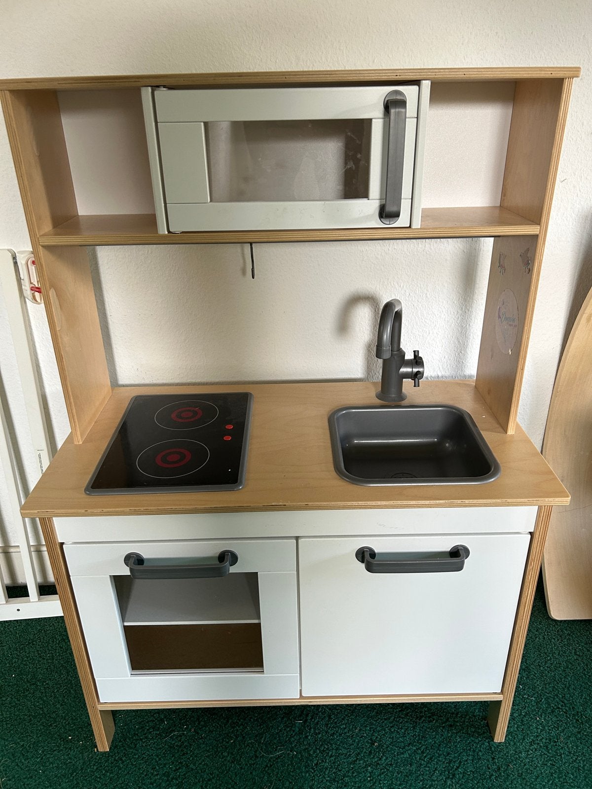 IKEA DUKTIG Speelkeuken met magnetron, Ophalen, Zo goed als nieuw, Hout, Speelkeuken