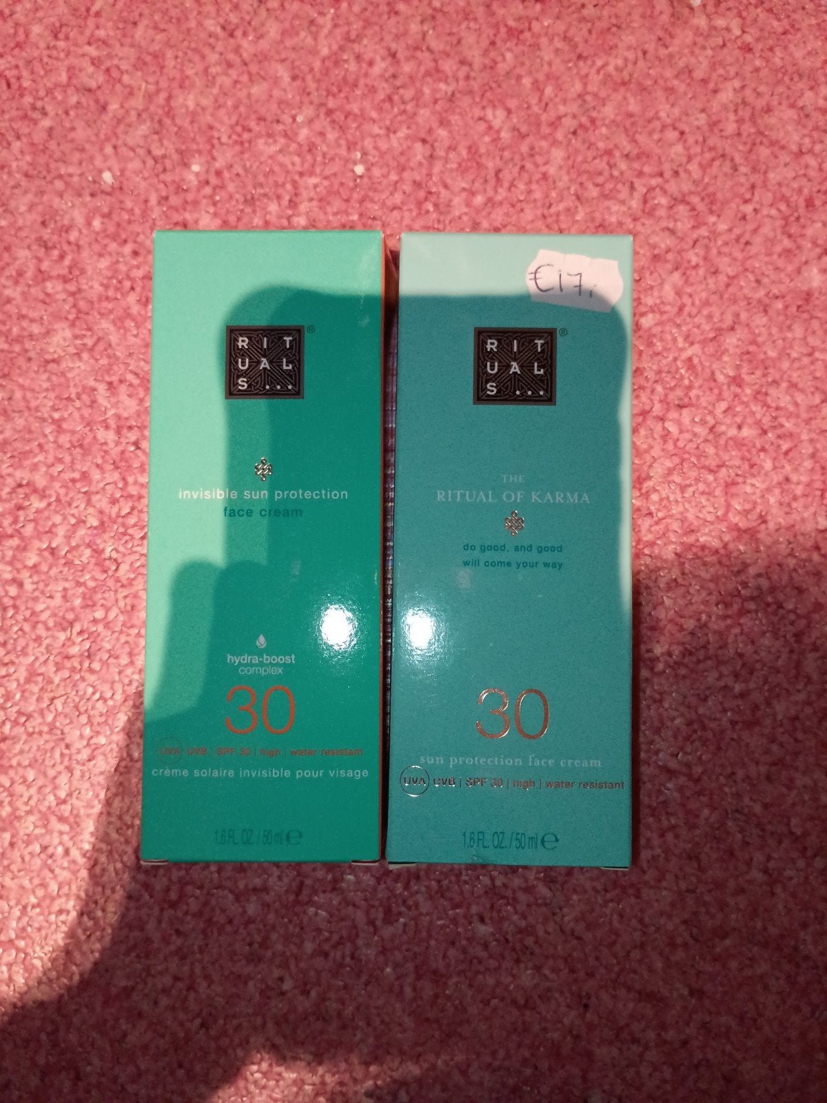 Rituals Invisible Sun Protection Face SPF 30 prijs is p.st, Ophalen of Verzenden, Nieuw, Gehele gezicht, Verzorging