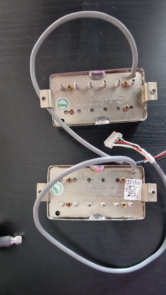 Epiphone ProBucker set quick connect push pull, Ophalen of Verzenden, Zo goed als nieuw, Elektrische gitaar