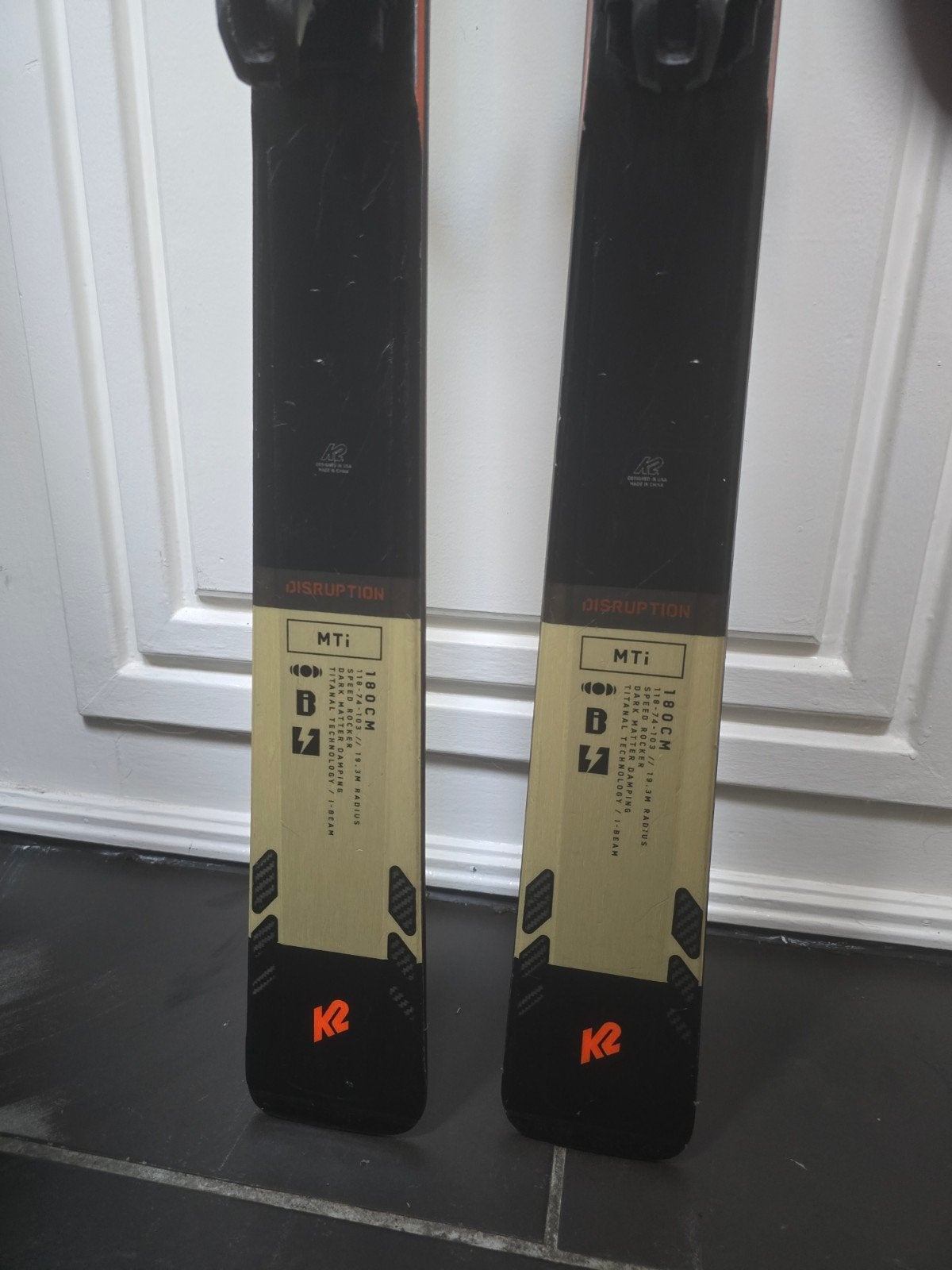 180cm K2 DISRUPTION MTI NP900€ GEVORDERDEN TOP SKI, Overige merken, 180 cm of meer, Ophalen of Verzenden, Zo goed als nieuw
