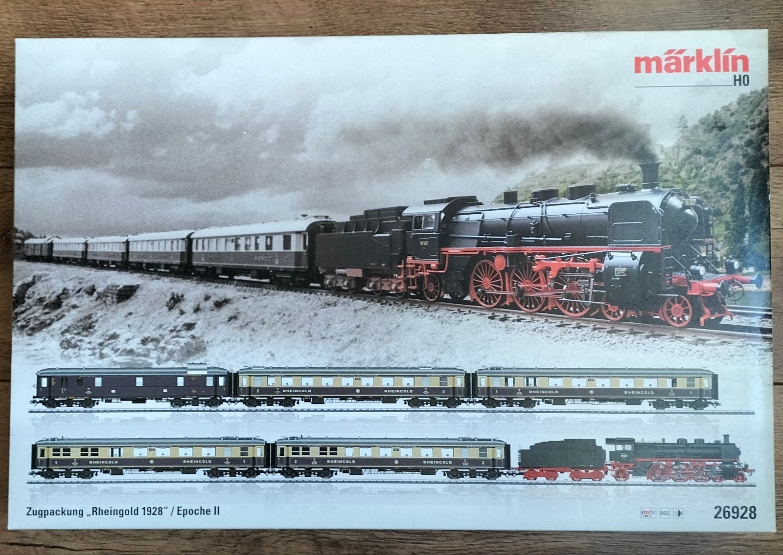 Märklin 26928 Digitale Treinset Rheingold 1928 MFX/DCC/Sound, Wisselstroom, Treinset, Nieuw, Ophalen of Verzenden