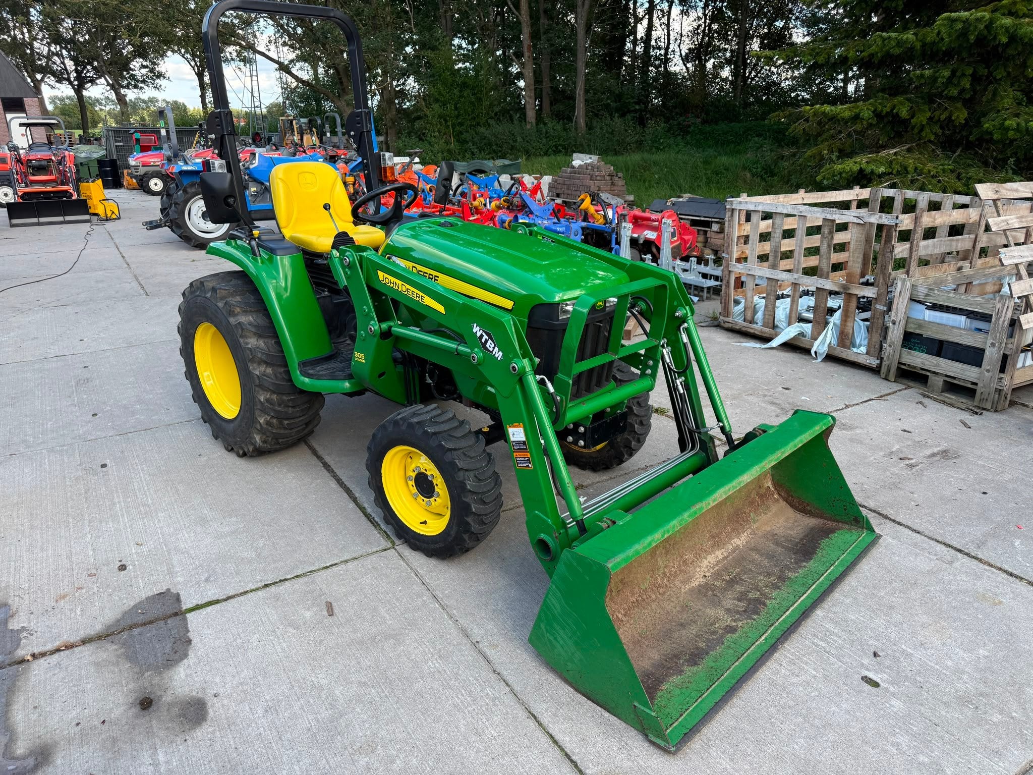 John Deere 3036e met voorlader, Overige typen