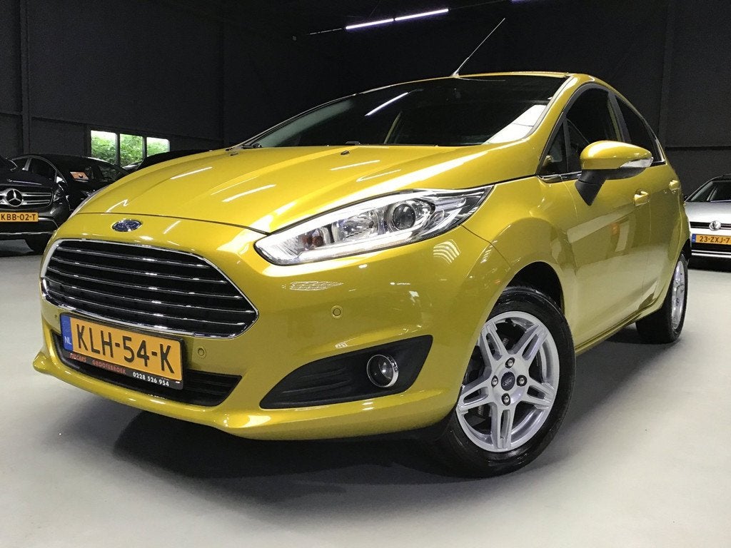 Ford FIESTA 1.0 EcoBoost Titanium I Camera I Clima I Cruise, Voorwielaandrijving, Euro 5, Gebruikt, 23 km/l