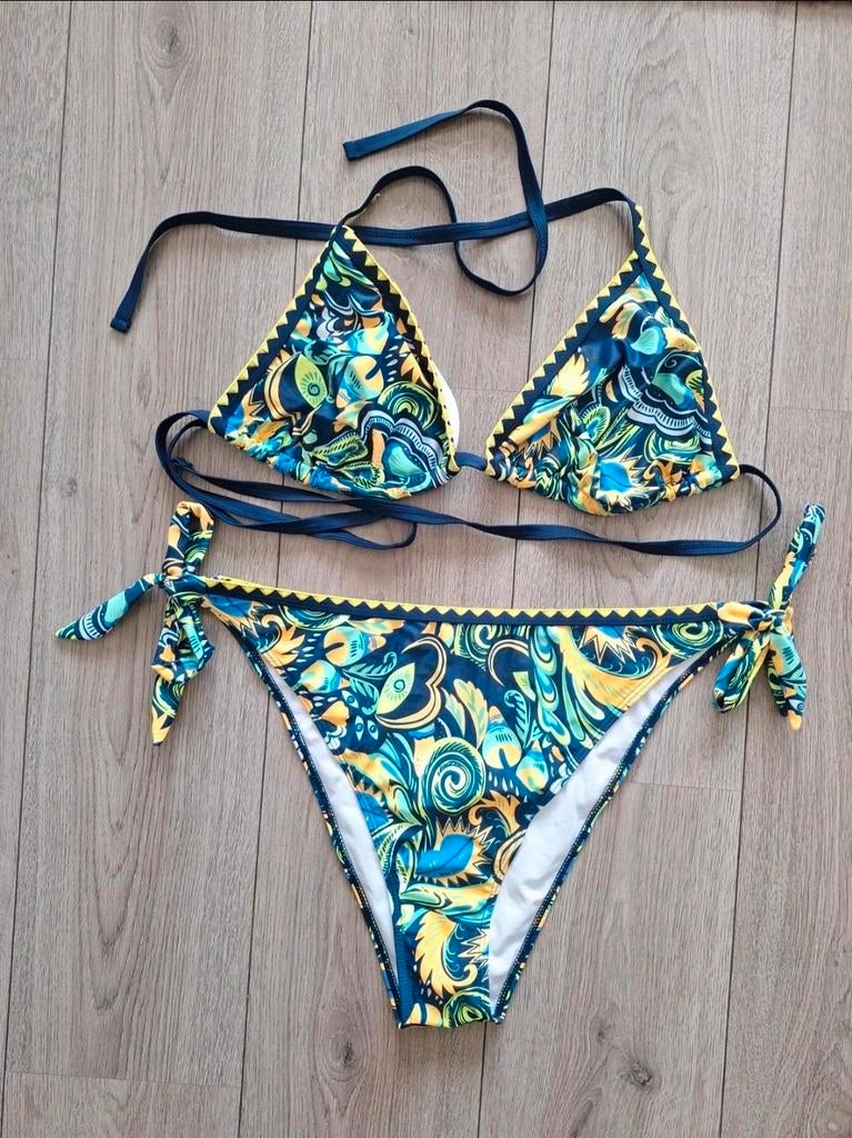 Bikini maat 48, Kleding | Dames, Badmode en Zwemkleding, Ophalen of Verzenden, Zo goed als nieuw, Bikini