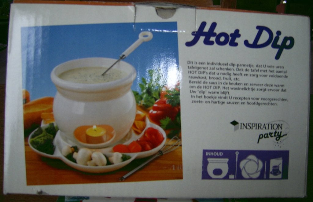 Fonduestelletje kinderparty kindvriendelijk, Ophalen of Verzenden, Nieuw, Overige materialen, Overige typen