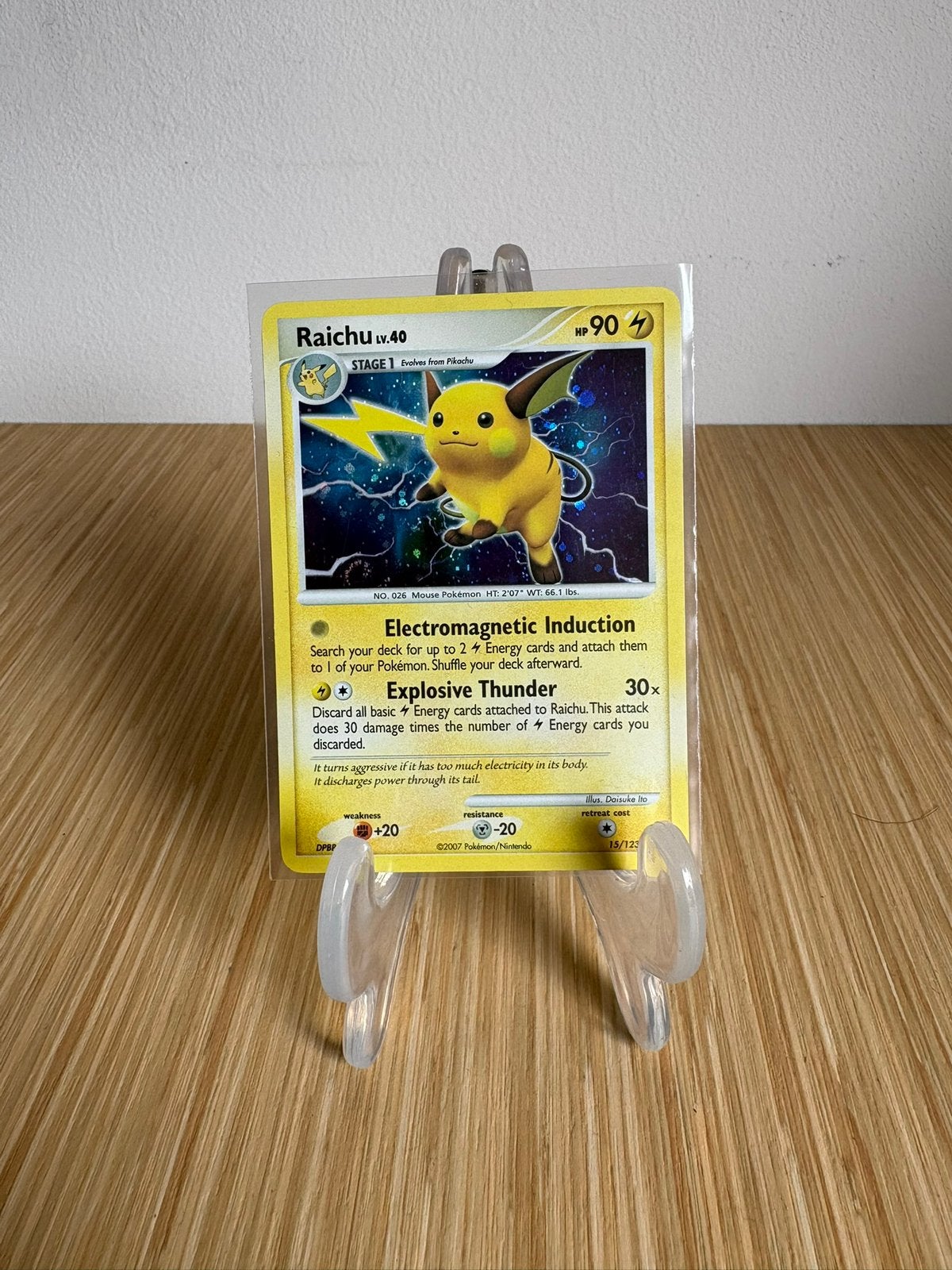 Raichu, Ophalen of Verzenden, Zo goed als nieuw