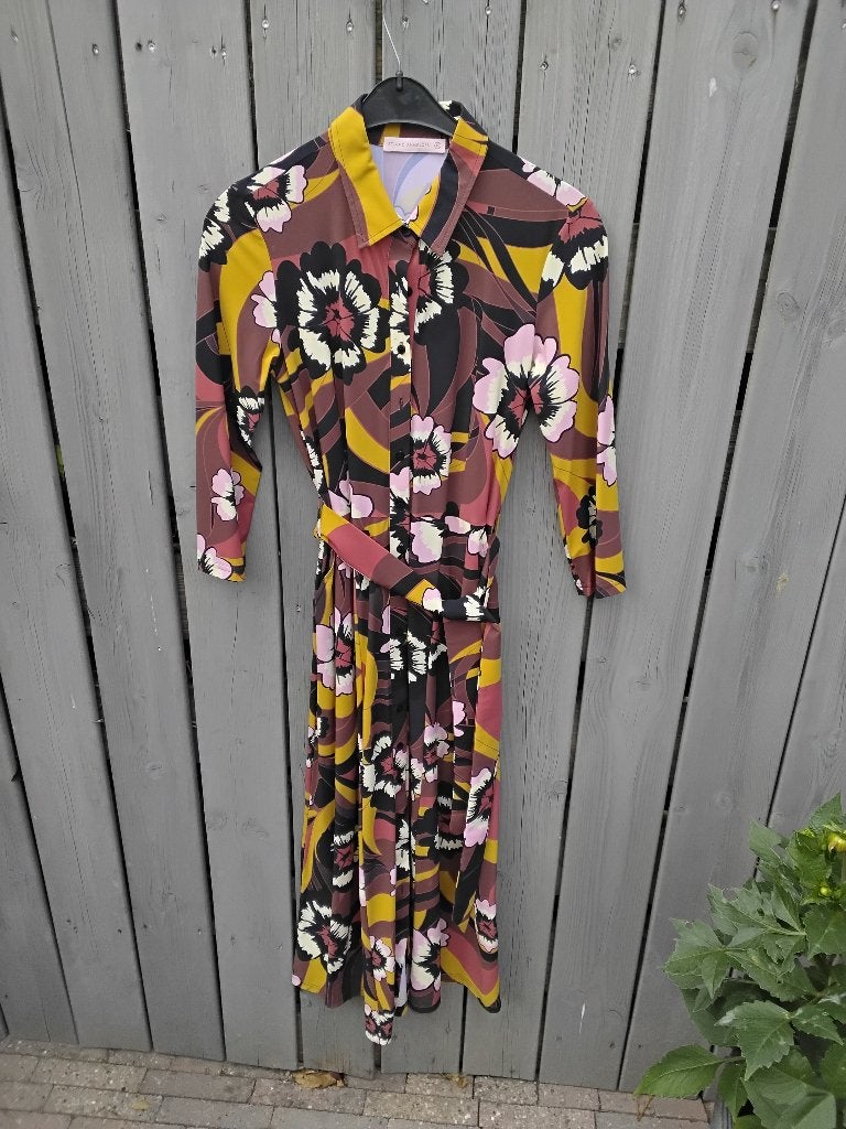Jurk studio anneloes, Ophalen, Zo goed als nieuw, Maat 34 (XS) of kleiner, Onder de knie