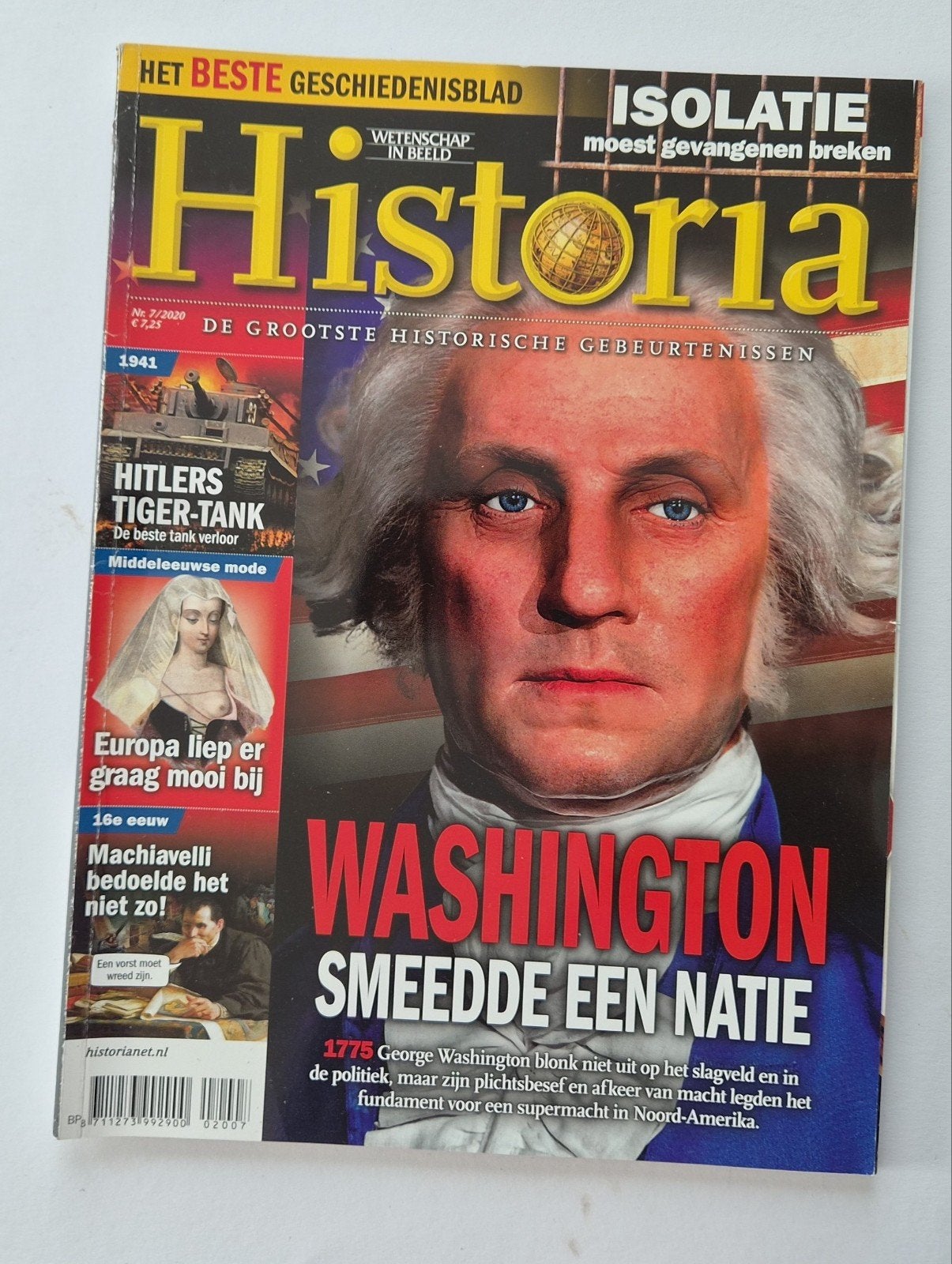 Historia Magazine: Washington, Tiger-Tank, Machiavelli, Ophalen of Verzenden, Gelezen, Wetenschap en Natuur