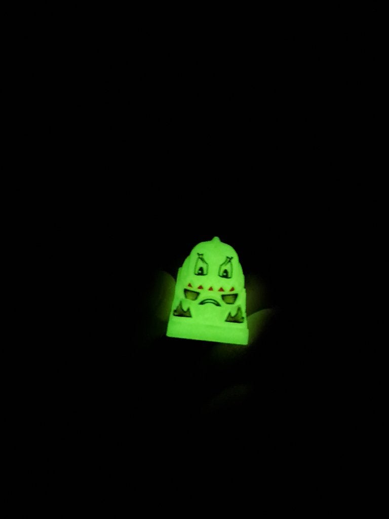 Lego 4578 Ghost minifiguur. Xalax glow in the dark, Lego, Ophalen of Verzenden, Zo goed als nieuw, Minifiguur