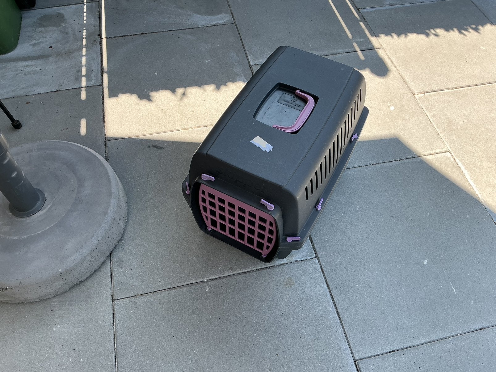Reis box voor de kat., Ophalen, Gebruikt