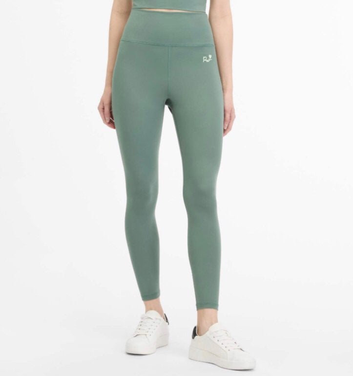 Ragwear vegan sport yoga legging GINY hoge taille groen, Ragwear, Nieuw, Ophalen of Verzenden, Fitness of Aerobics