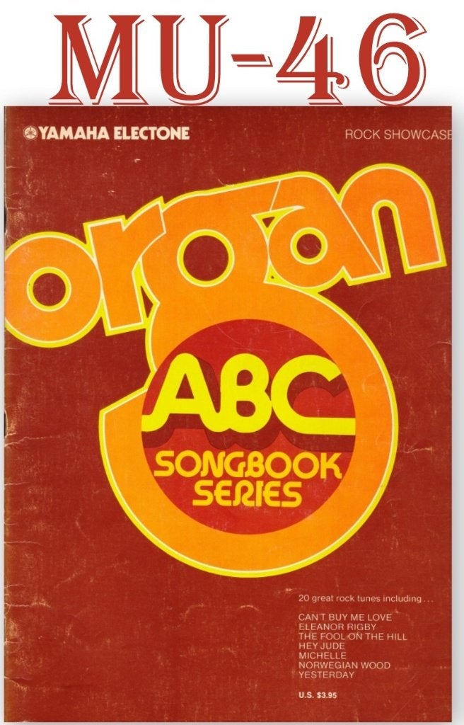 Mu -46 Bladmuziek Organ ABC Songboek ( Orgel ), Orgel, Gebruikt, Klassiek, Ophalen of Verzenden