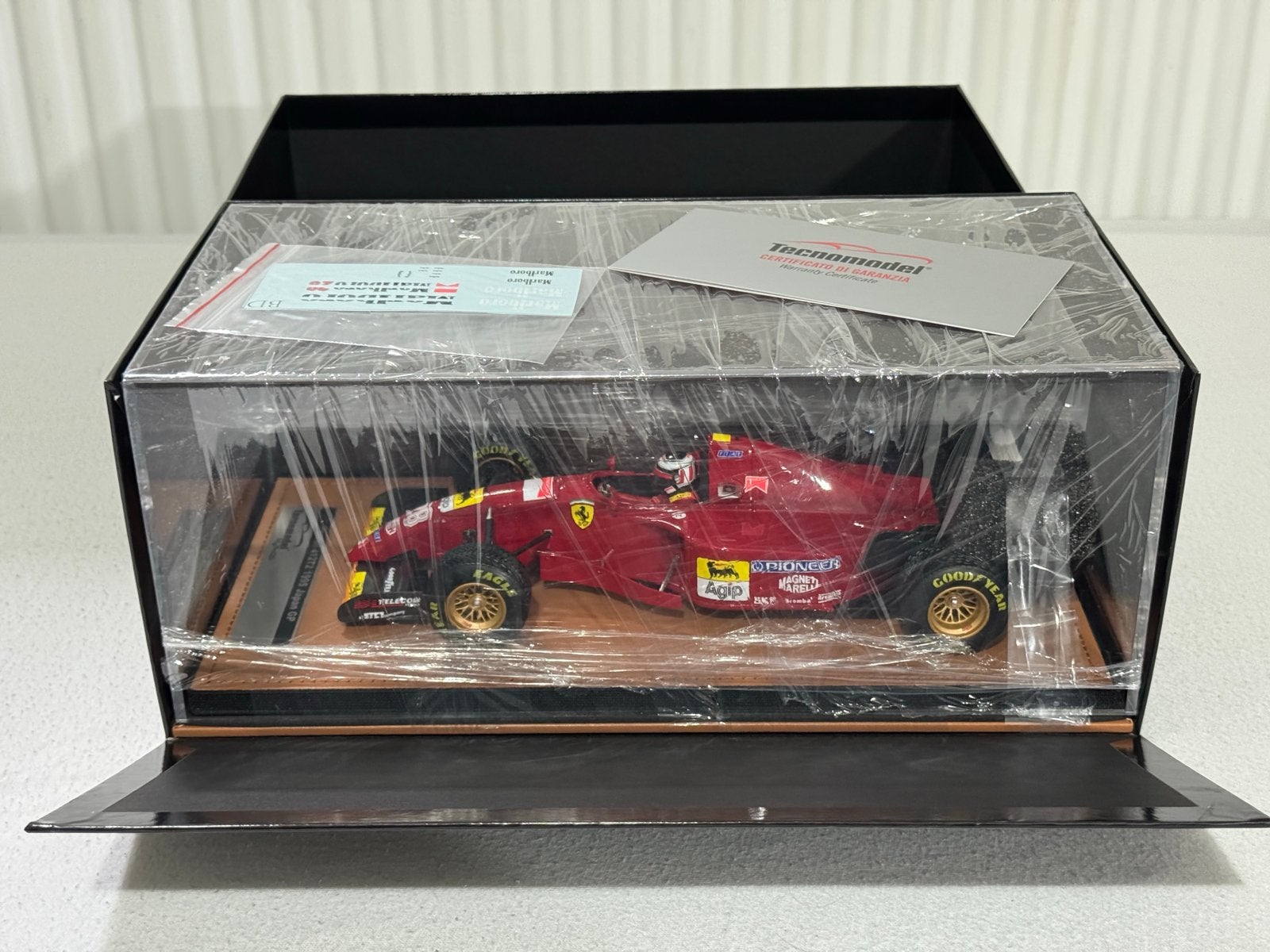 1:18 Ferrari 412 T2 Japan GP Berger Tecnomodel, Ophalen of Verzenden, Nieuw, Overige merken