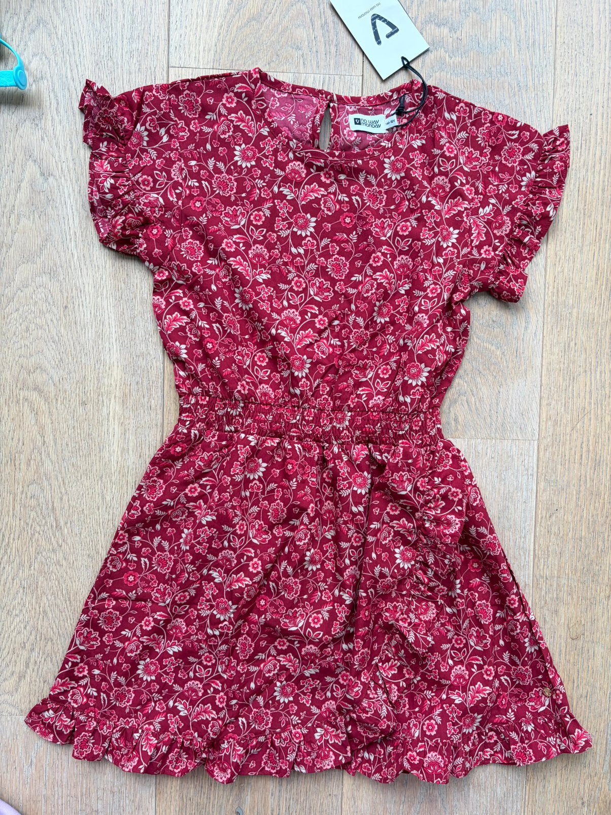 Jurk No Way Monday mt 140 NIEUW!!, Ophalen of Verzenden, Nieuw, Meisje, Jurk of Rok