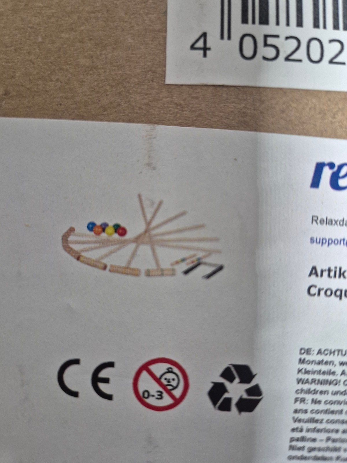 croquetspel nieuw, Ophalen of Verzenden, Nieuw