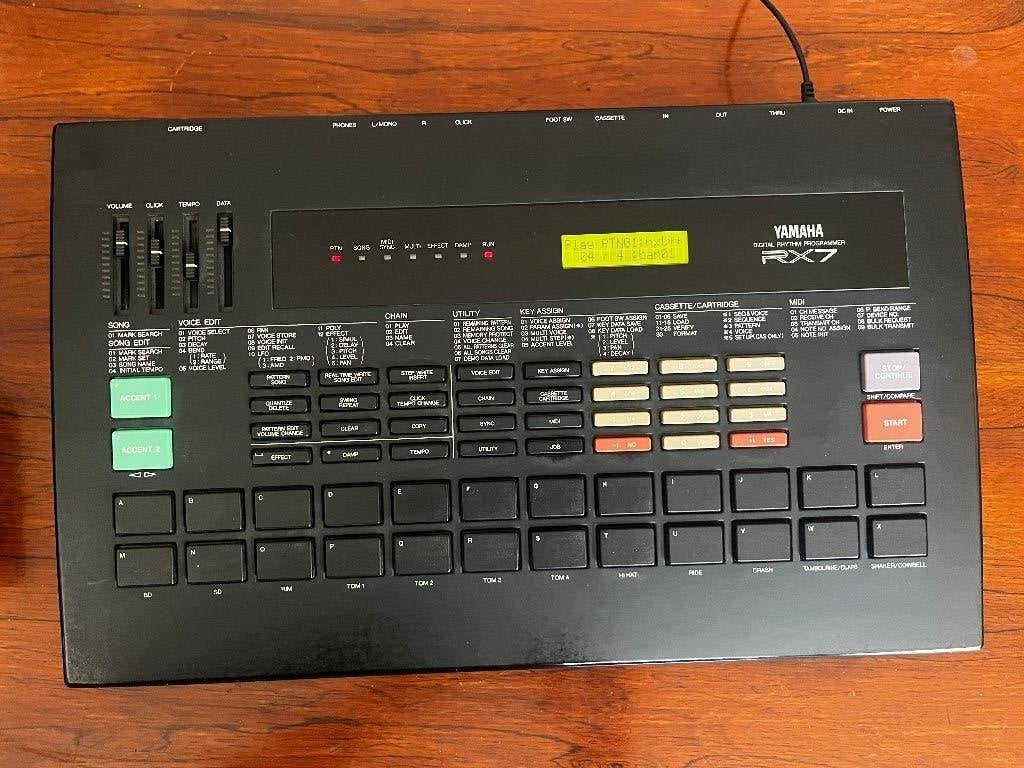 Yamaha RX-7 drumcomputer, Muziek en Instrumenten, Drumcomputers, Ophalen, Gebruikt, Yamaha