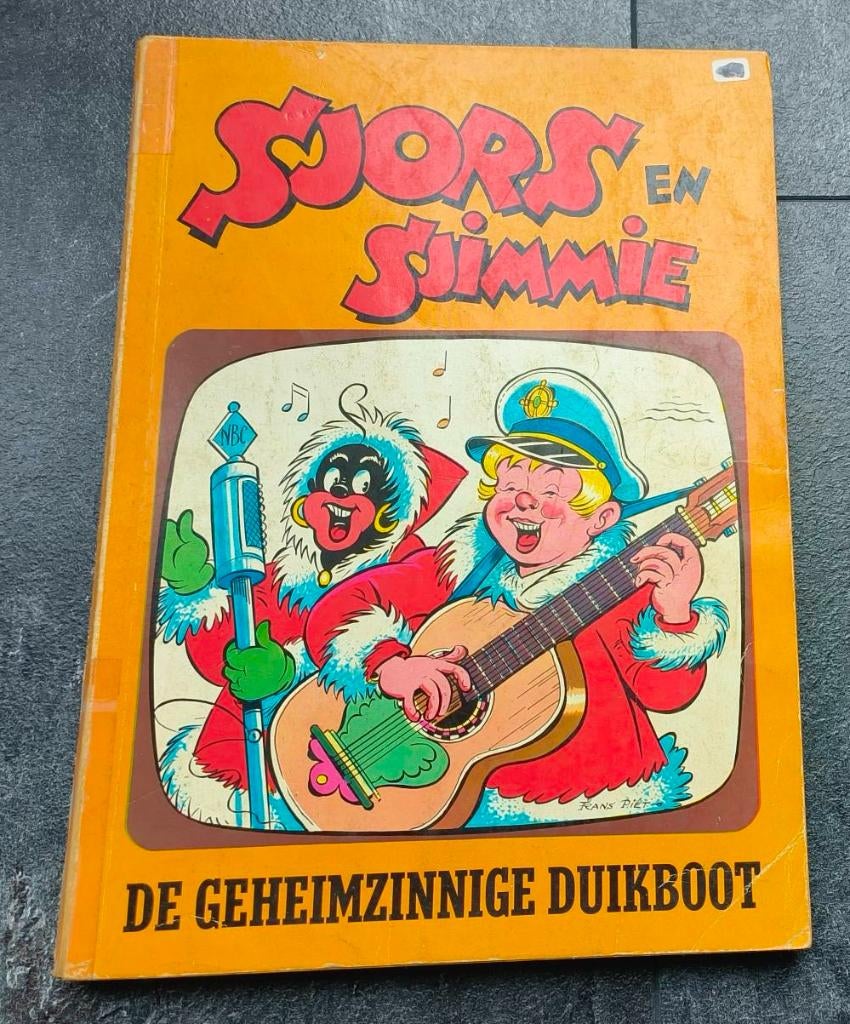Sjors en Sjimmie en de geheimzinnige duikboot (2), Boeken, Gelezen, Eén stripboek, Diverse auteurs, Ophalen of Verzenden
