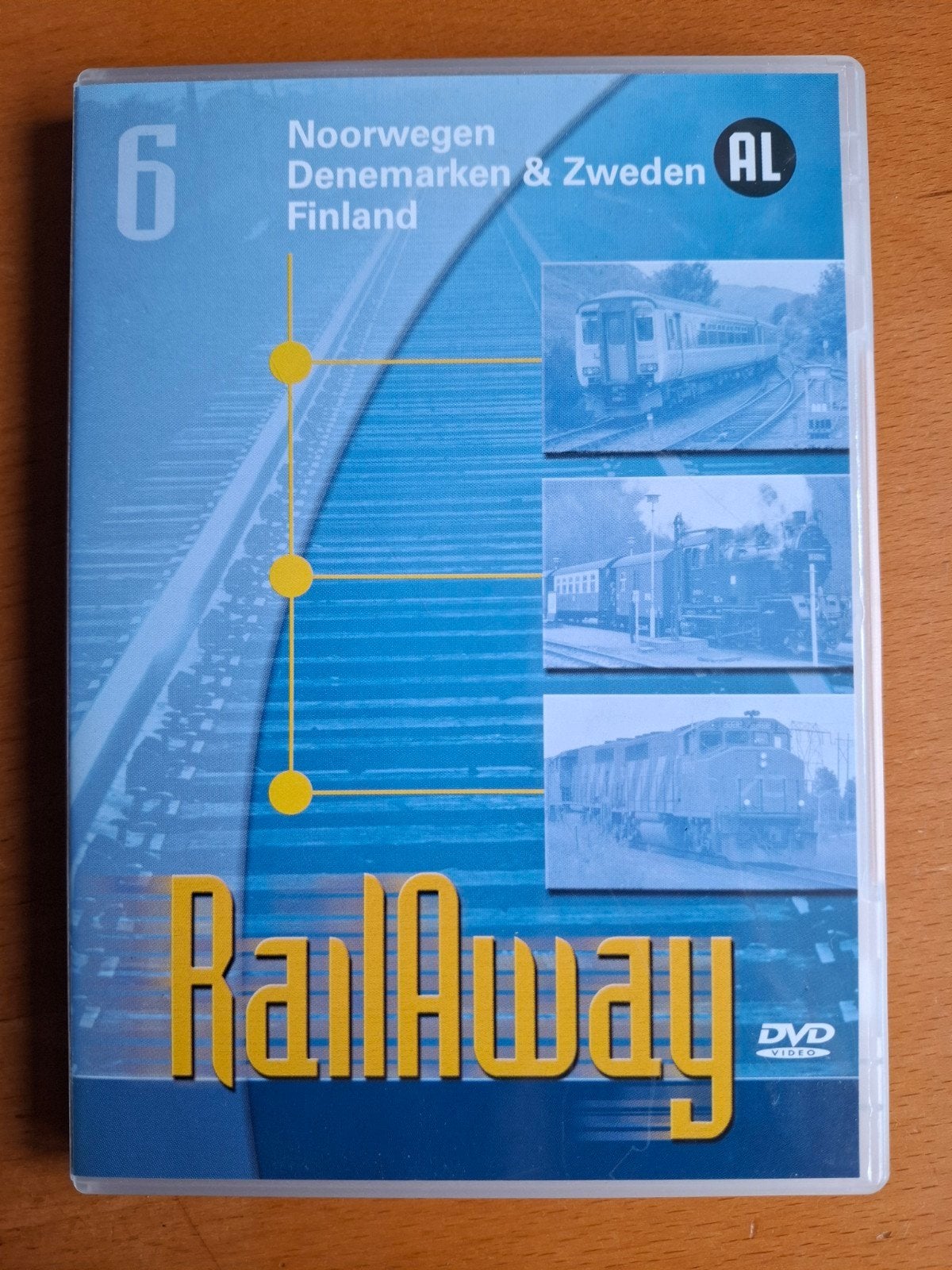 RailAway 6: Noorwegen, Denemarken, Zweden, Finland DVD, Alle leeftijden, Ophalen of Verzenden, Zo goed als nieuw