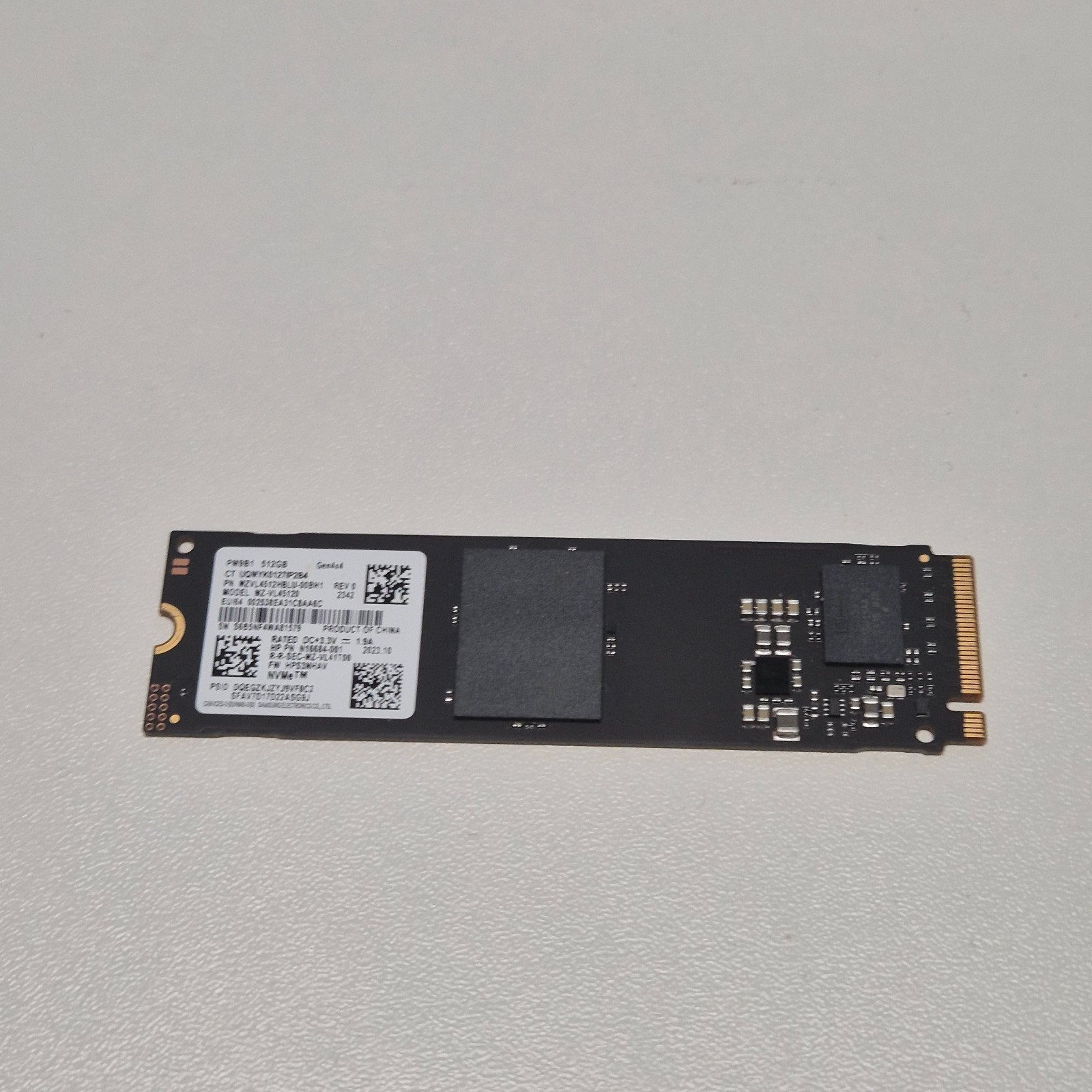 Samsung PM9B1 512GB Nvme SSD 2280, Computers en Software, Intern, Gebruikt, Verzenden, 512GB