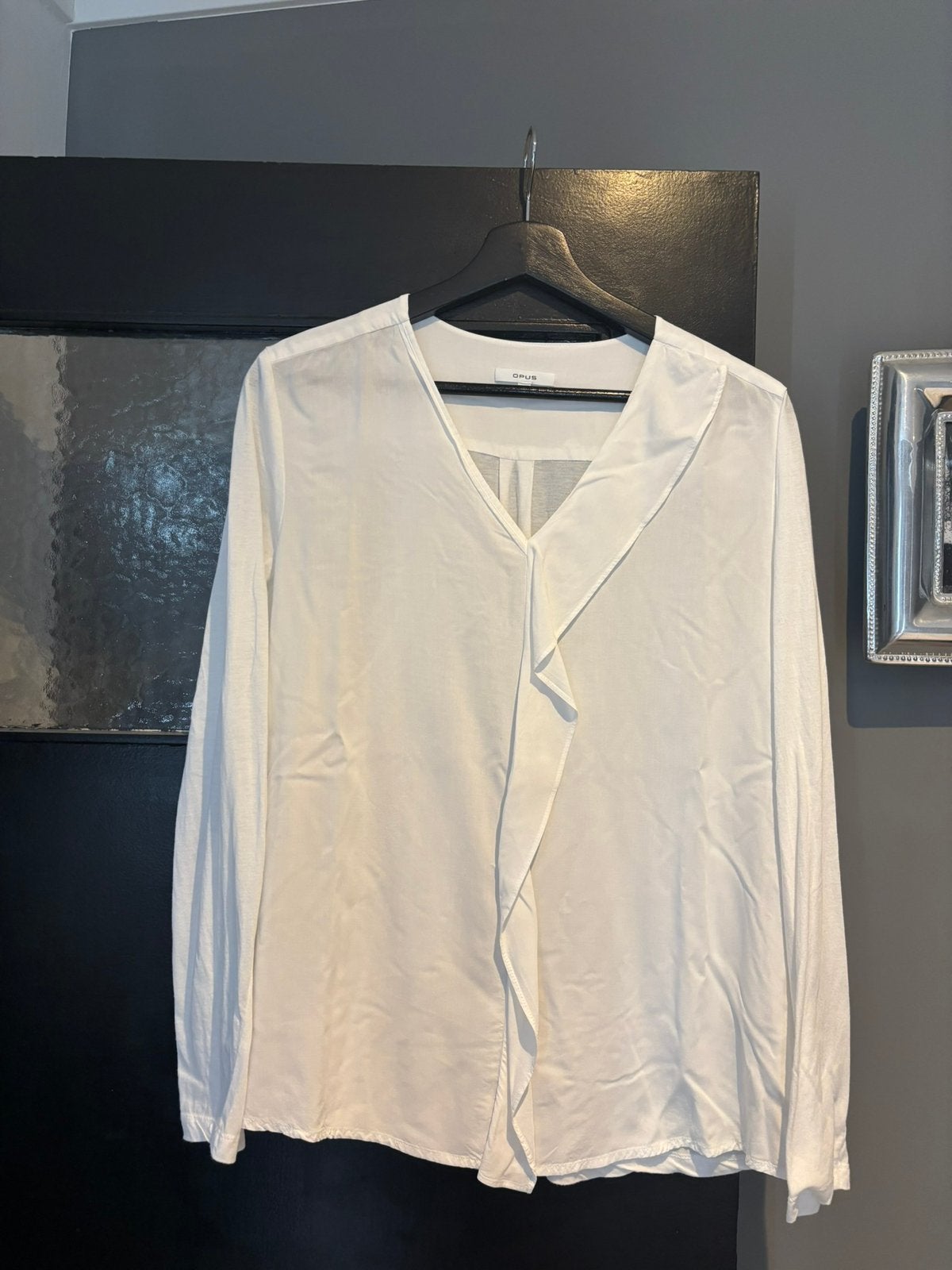 Opus blouse maat 42, Ophalen of Verzenden, Zo goed als nieuw, Maat 42/44 (L), Wit