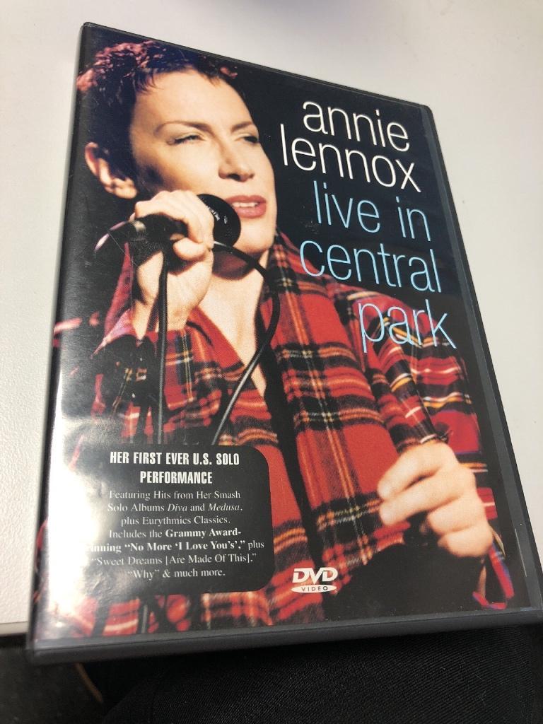 DVD Annie Lennox - Live In Central Park, Alle leeftijden, Verzenden, Zo goed als nieuw, Komedie
