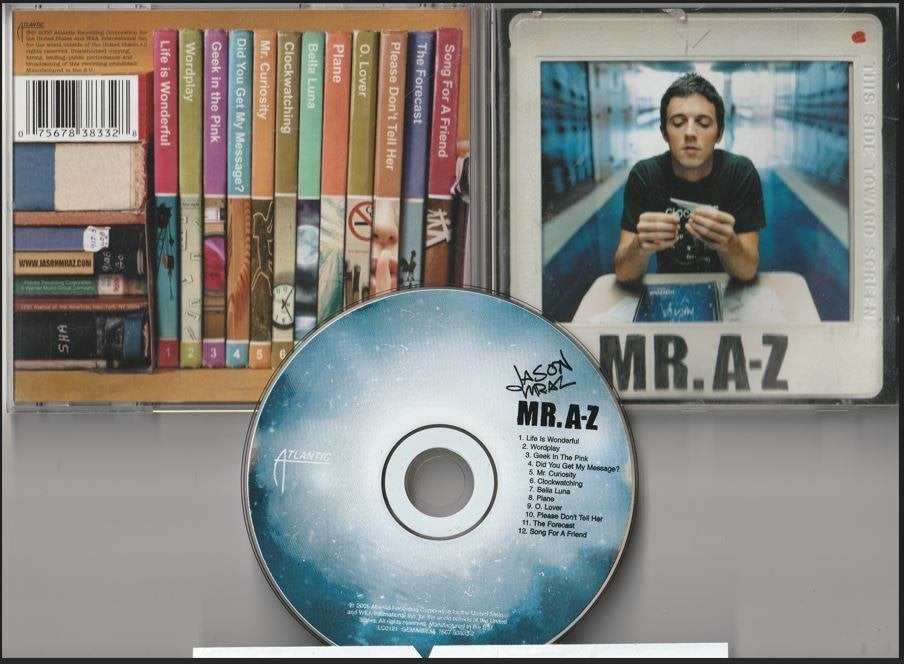 Jason Mraz - Mr. A-Z, Ophalen of Verzenden, Zo goed als nieuw
