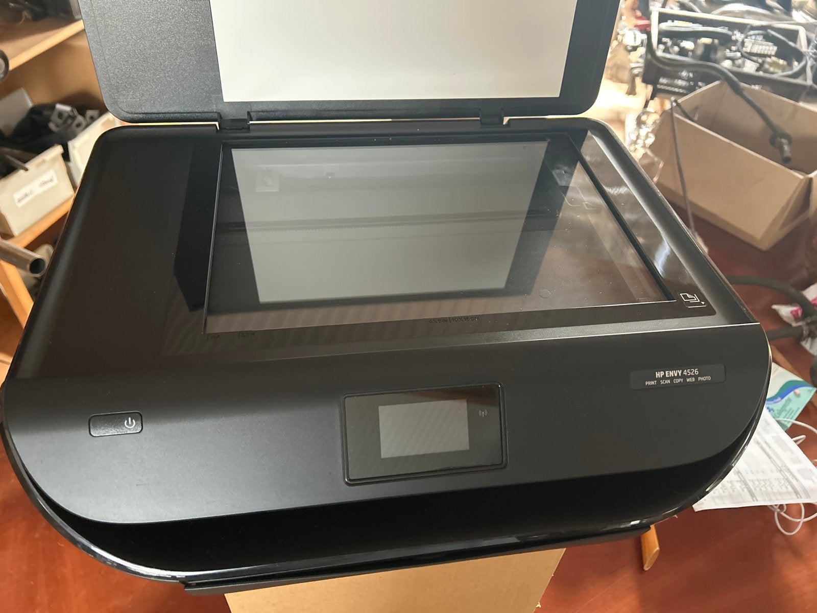 HP Envy 4526 All-in-One Printer - Zo goed als nieuw, Ophalen, Inkjetprinter, All-in-one, Kleur printen