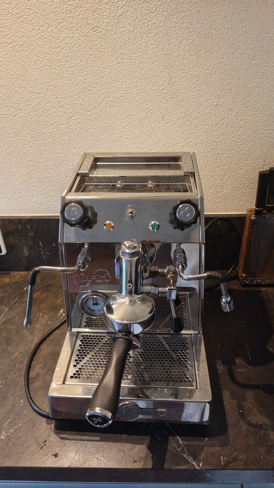 bfc elite espresso machine rotery, 10 kopjes of meer, Ophalen, Espresso apparaat
