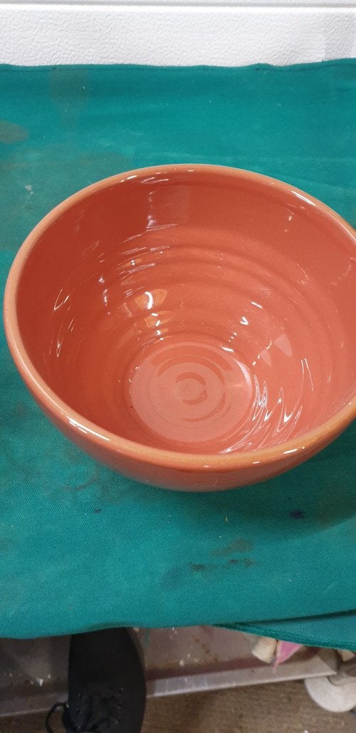 schaal rood aardewerk, Ophalen of Verzenden, 'T Olde Gre-j, Info@toldegrej.nl, Endepoelstraat 20f Didam