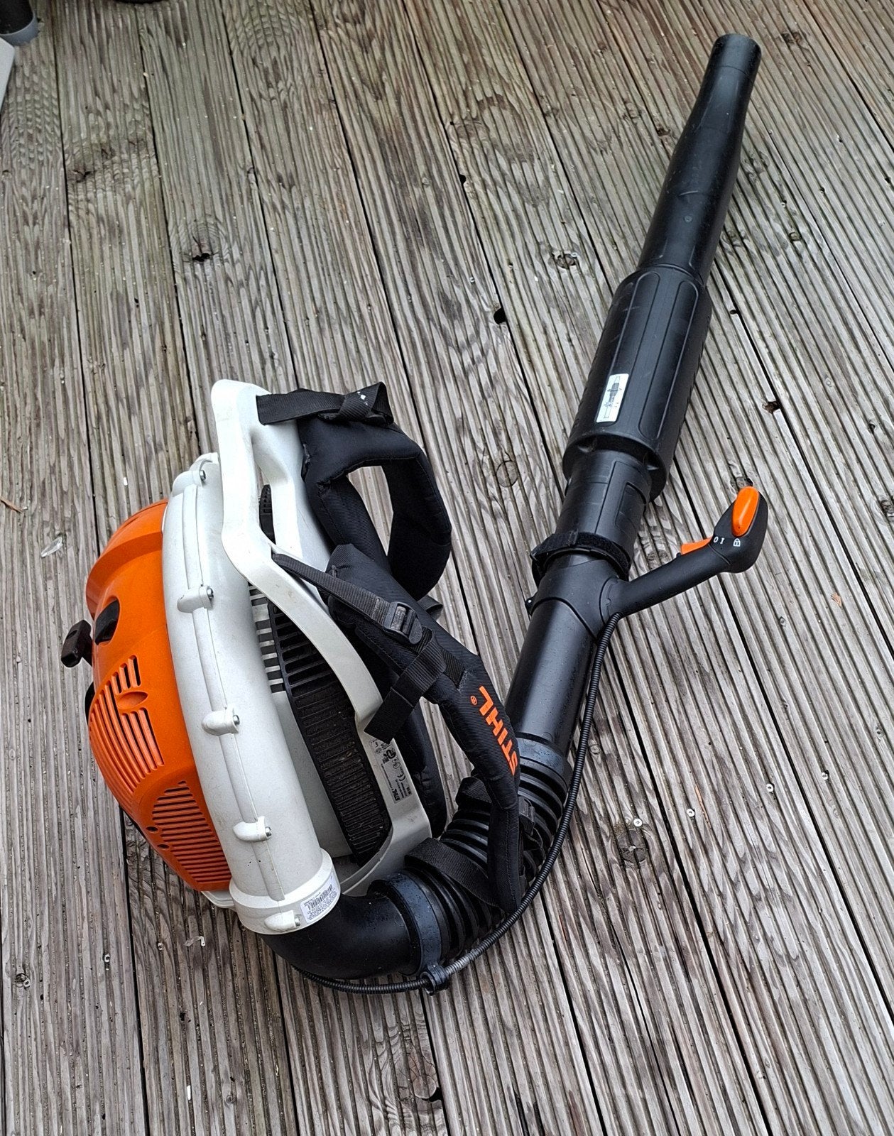 Stihl bladblazer, gereserveerd voor de Ruiter, Gebruikt, Ruggedragen, Ophalen of Verzenden, Stihl