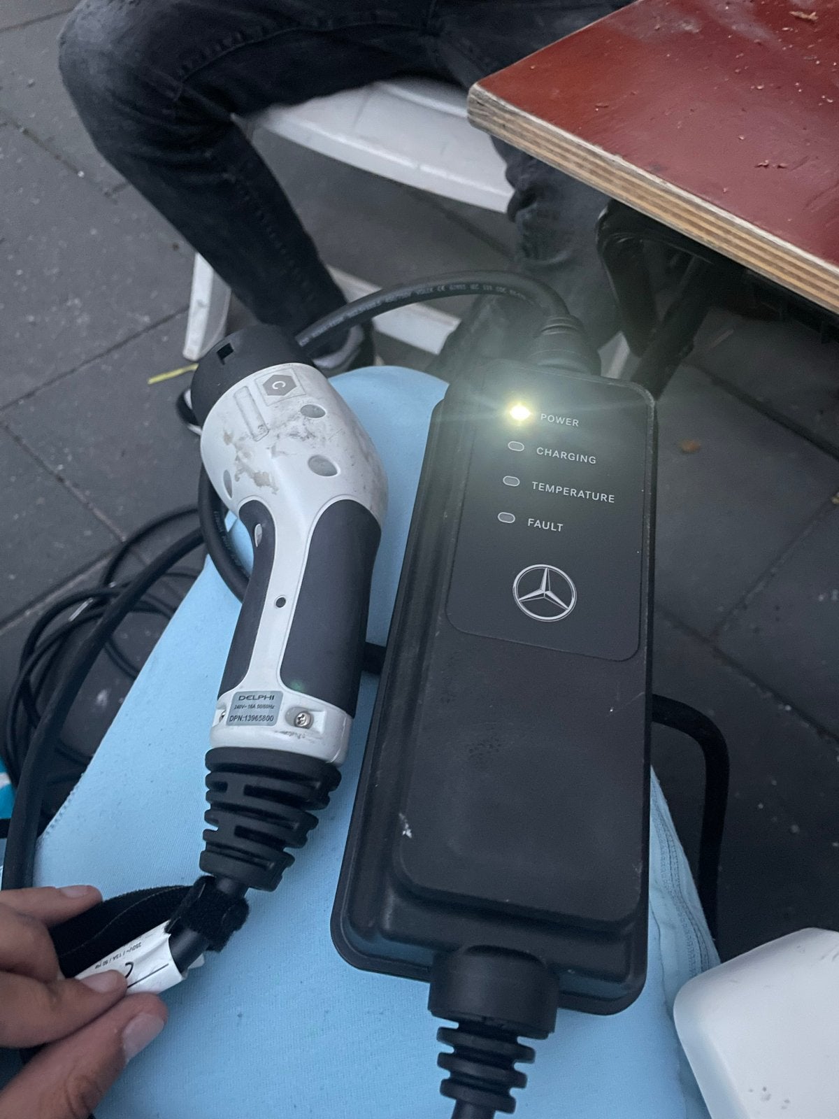 Mercedes-Benz Laadkabel met Delphi Type 2 Connector, Auto diversen, Laadpalen, Ophalen of Verzenden, Gebruikt, Laadkabel