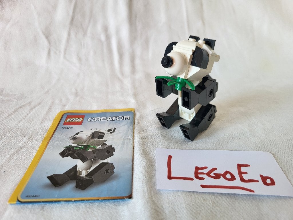 Lego 30026 - Panda polybag - Creator: Creature, Lego, Compleet, Ophalen of Verzenden, Zo goed als nieuw