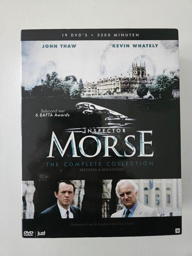 Inspector Morse: The Complete Collection - 19 DVD's, Cd's en Dvd's, Dvd's | Thrillers en Misdaad, Gebruikt, Detective en Krimi
