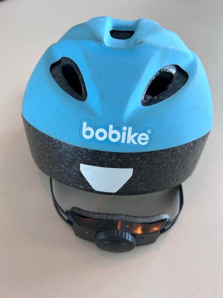 Bobike fietshelm voor kinderen - Blauw, Fietsen en Brommers, Ophalen of Verzenden, Gebruikt, Overige maten, Jongen of Meisje