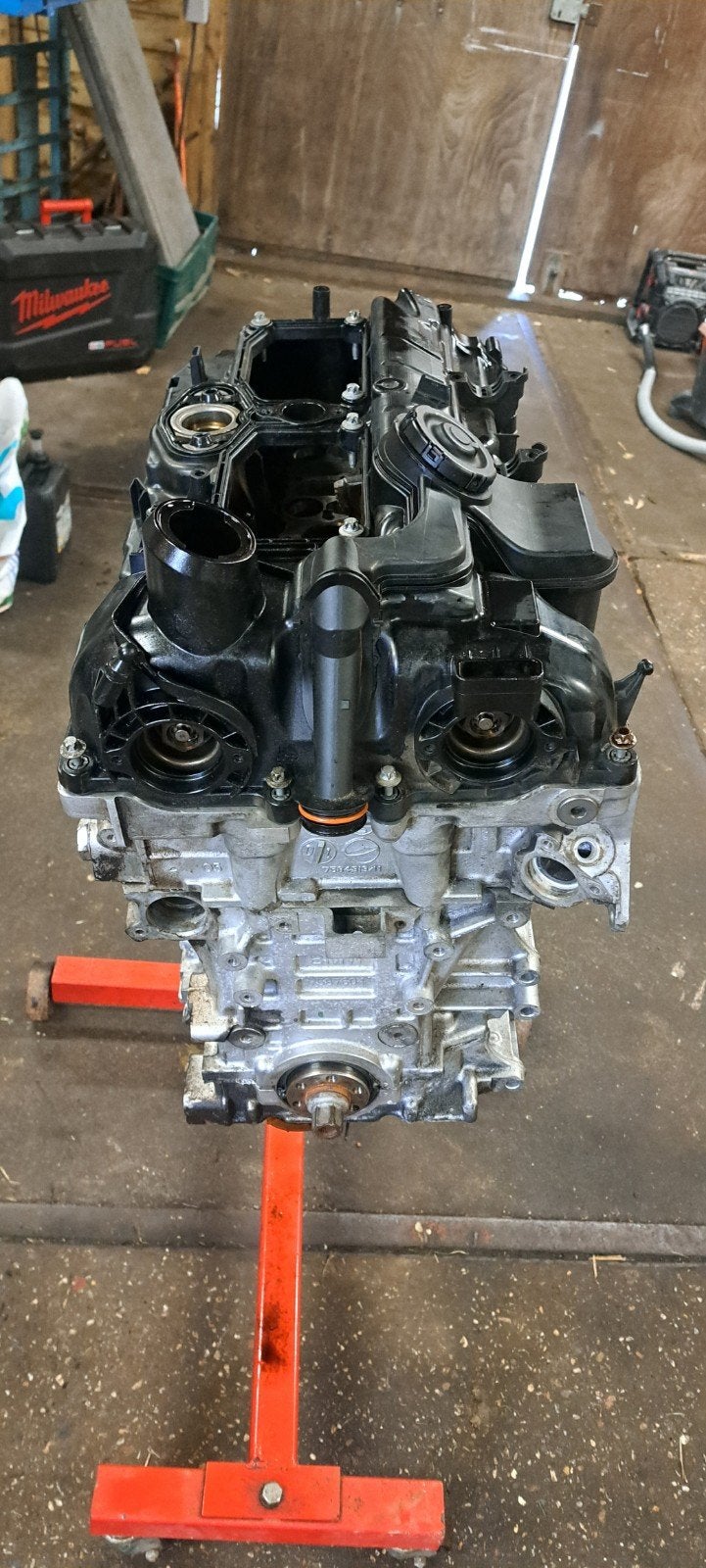 BMW N20 2.0i Motor met defecte balansas, Ophalen, Gebruikt, BMW