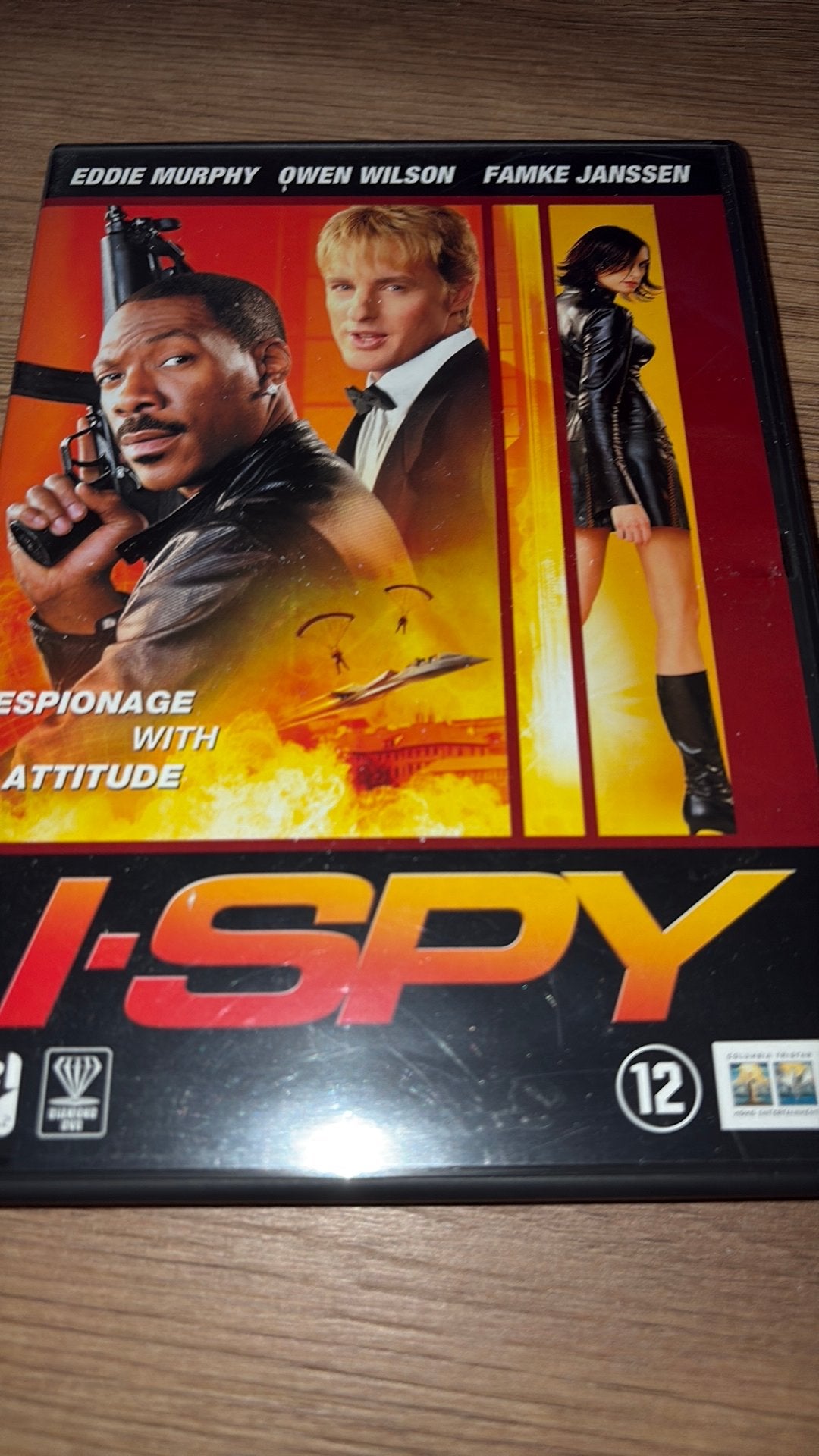 I-Spy / I Spy met Eddie Murphy en Owen Wilson., Vanaf 16 jaar, Ophalen of Verzenden, Zo goed als nieuw, Actiekomedie