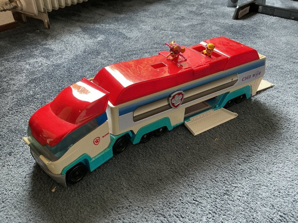 Paw Patroller, Ophalen, Gebruikt