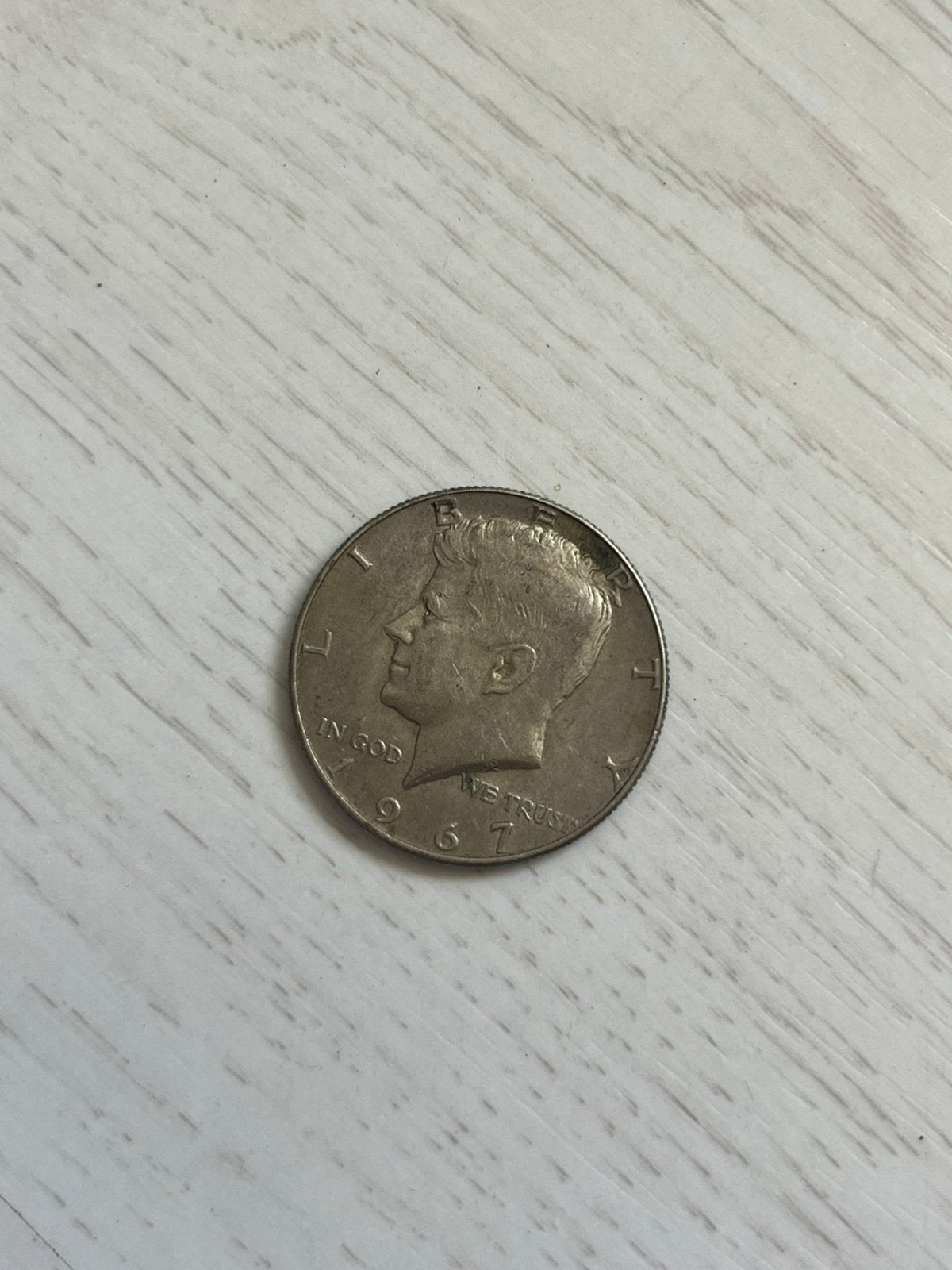 Kennedy half dollar 1967 - 40% zilver, Postzegels en Munten, Munten | Amerika, Ophalen of Verzenden, Noord-Amerika, Zilver
