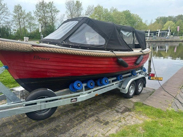 Te koop prachtige Piet Heijn Sloep, Kunststof, Binnenboordmotor, Rondzit, 60 cm