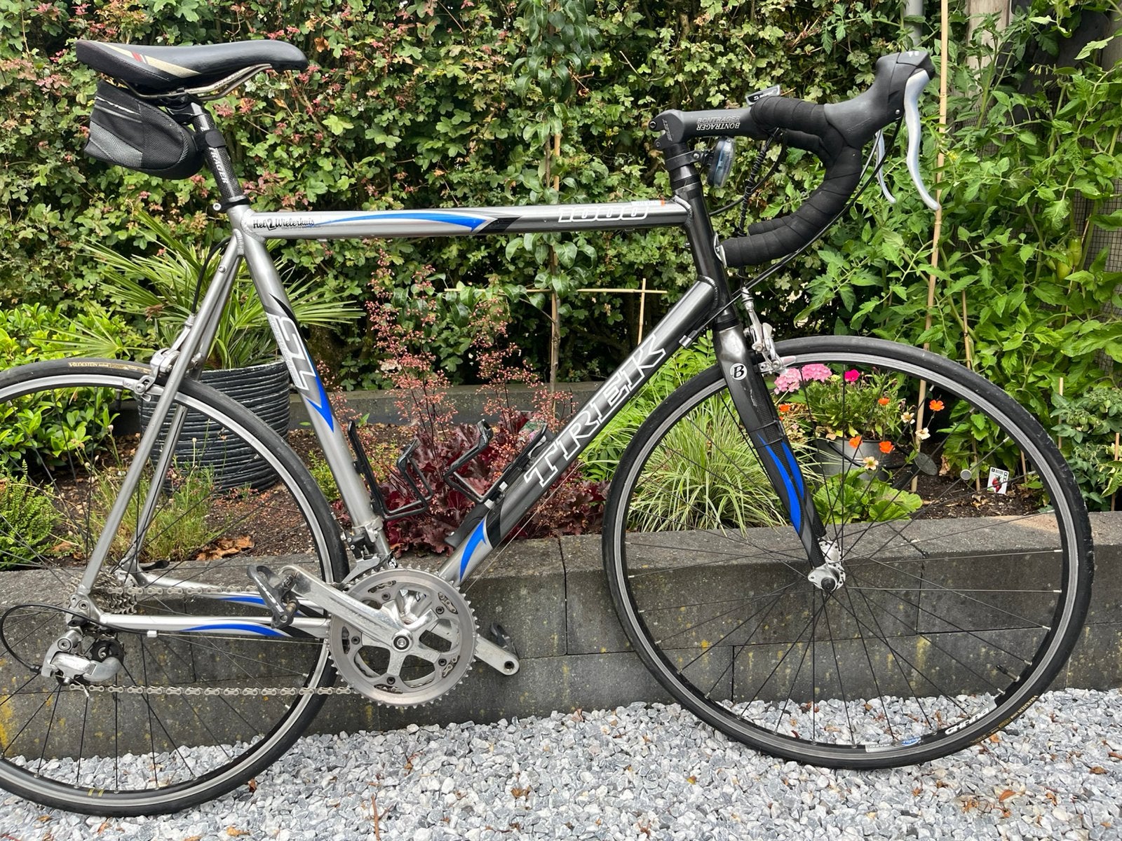 Trek racefiets (lees tekst), Fietsen en Brommers, Fietsen | Racefietsen, Aluminium, Zo goed als nieuw, Meer dan 20 versnellingen