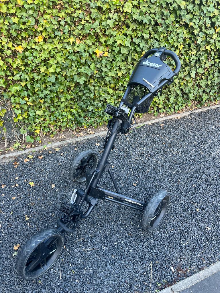 Clicgear golftrolley 3.5!, Ophalen of Verzenden, Gebruikt, Set