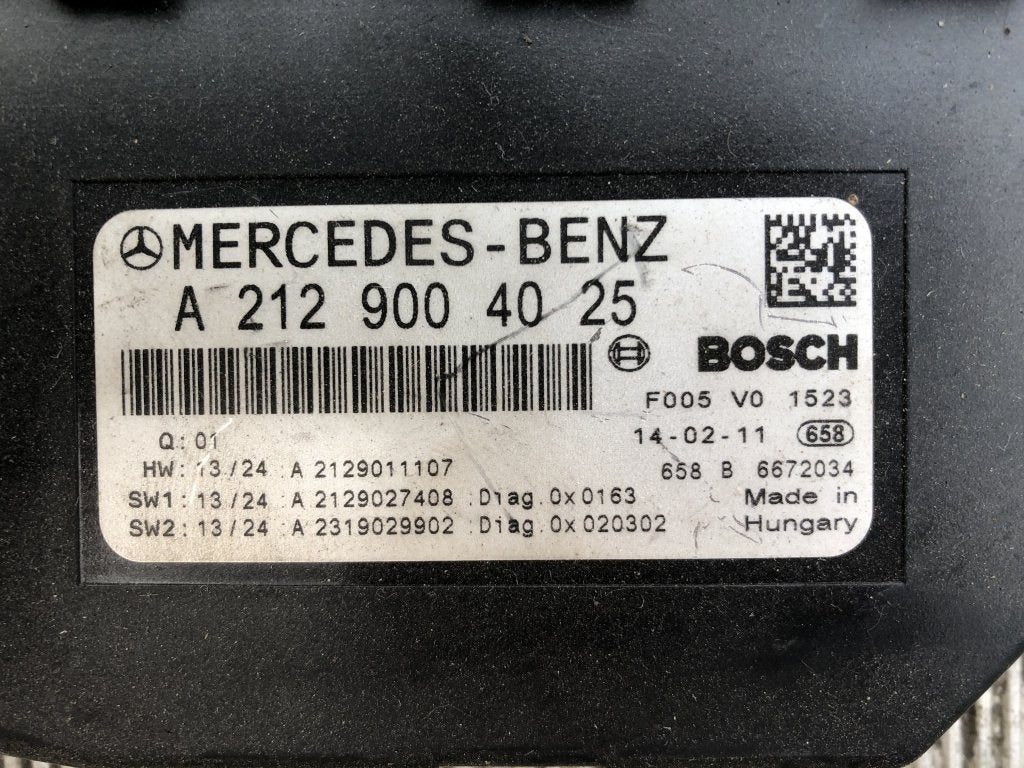 Samrelais W212 E Klasse Voorzijde A2129004025, Niet ingevuld, Gebruikt, Mercedes-Benz, Niet ingevuld