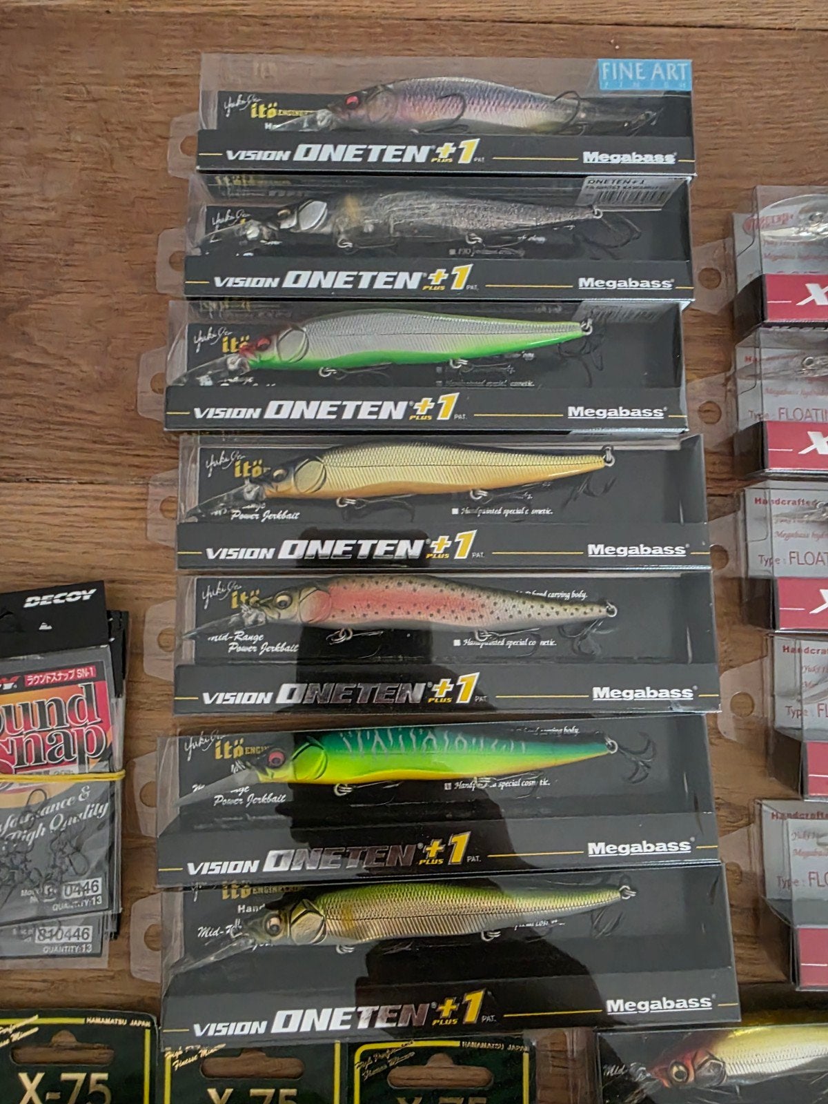 Megabass Oneten +1 verschillende kleuren, Watersport en Boten, Ophalen of Verzenden, Overige typen