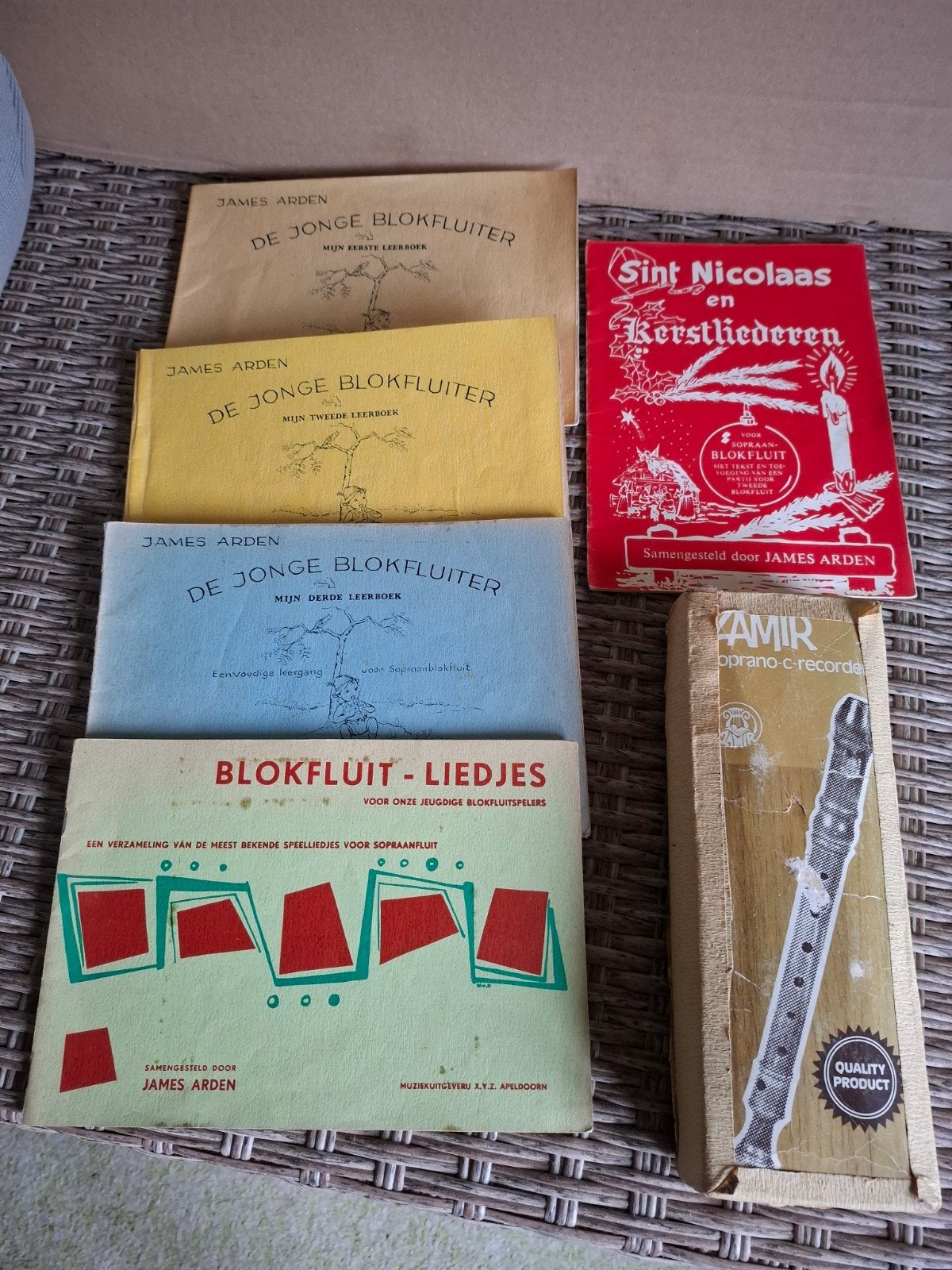 blokfluit leerset compleet, Ophalen