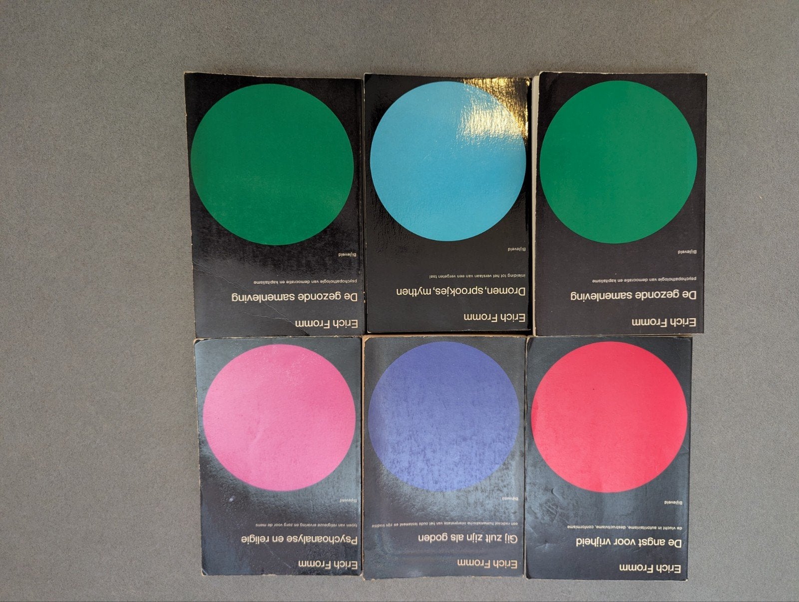 Psychologie & filosofie – 77 boeken, Fromm, Maslowe.a., Ophalen, Gelezen, Cognitieve psychologie