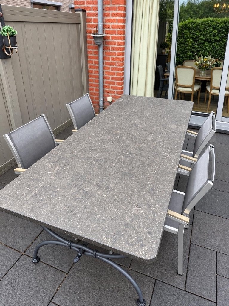 Arduinen terrastafel met stoelen, Ophalen, Gebruikt