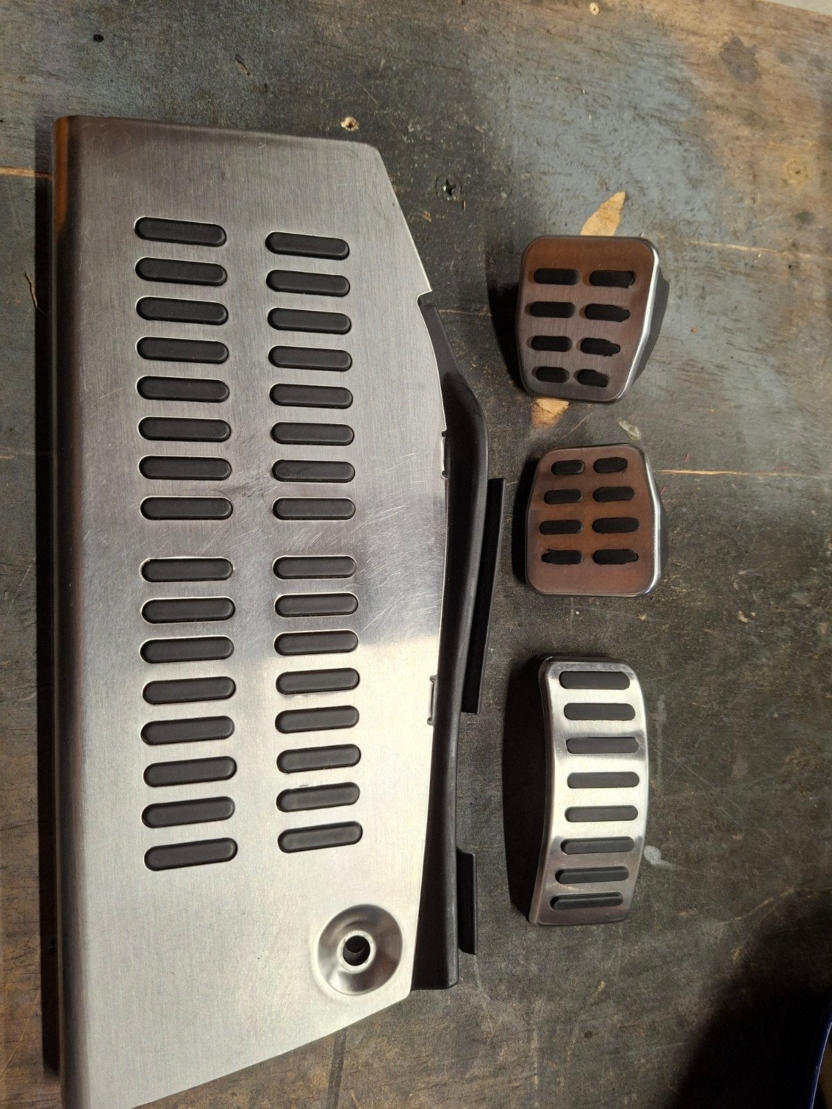 Zilveren pedalen golf mk4 r32 look, Ophalen of Verzenden